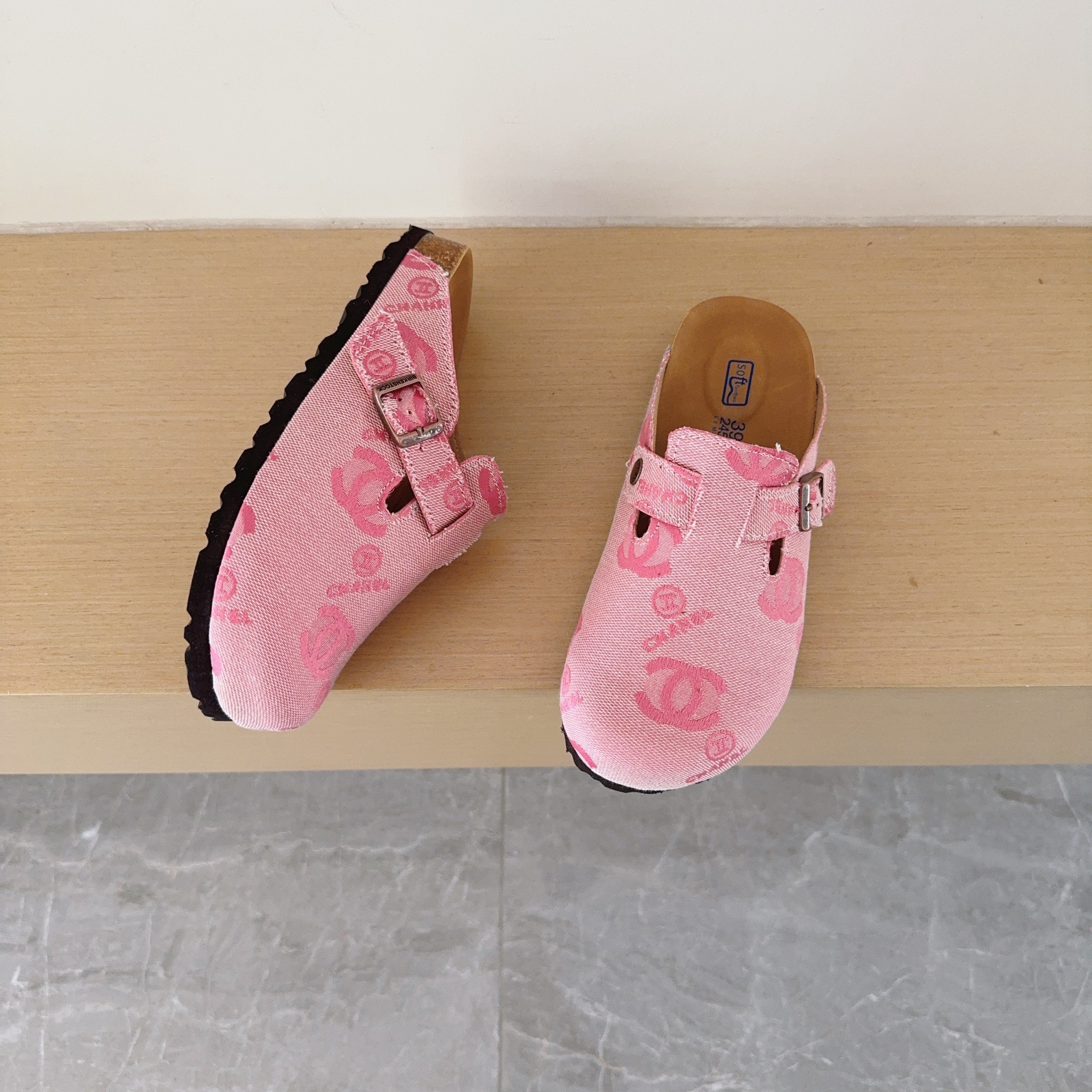 UGG Kids Tweed Birken-Style Clogs Adult And Kids