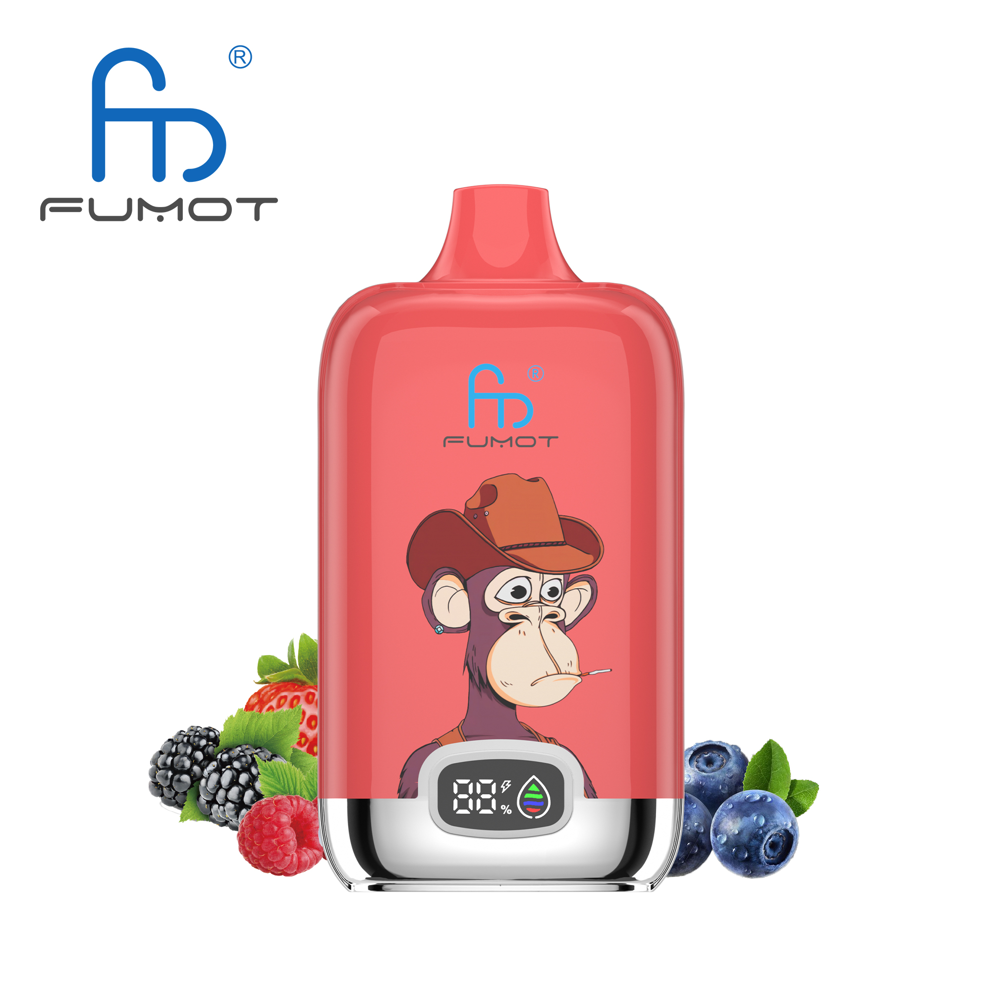 Fumot electronic cigarette in blueberry flavor, portable and sleek vape device designed for modern vaping enthusiasts, compact and ergonomic, suitable for both beginners and experienced users, rechargeable with long-lasting battery, stylish street-style design, ideal for indoor and outdoor use, vibrant urban skatepark background, subtle natural sunlight highlighting metallic finish, soft ambient mist rising from device mouthpiece, safe and high-quality materials, premium vaping experience, perfect for lifestyle and casual vaping, easy to carry during travel, ideal gift for vape lovers, top-rated pod system and e-cigarette, reliable and enjoyable fruit flavor vaping, tailored for Germany and Netherlands market, contemporary aesthetic appealing to youth, smooth airflow, visually appealing design, real-life lifestyle scenario, showcasing latest model features and advanced technology