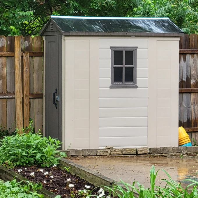 Factor 6 x 4 FT Strong Storage Shed Made Of Extremely Durable