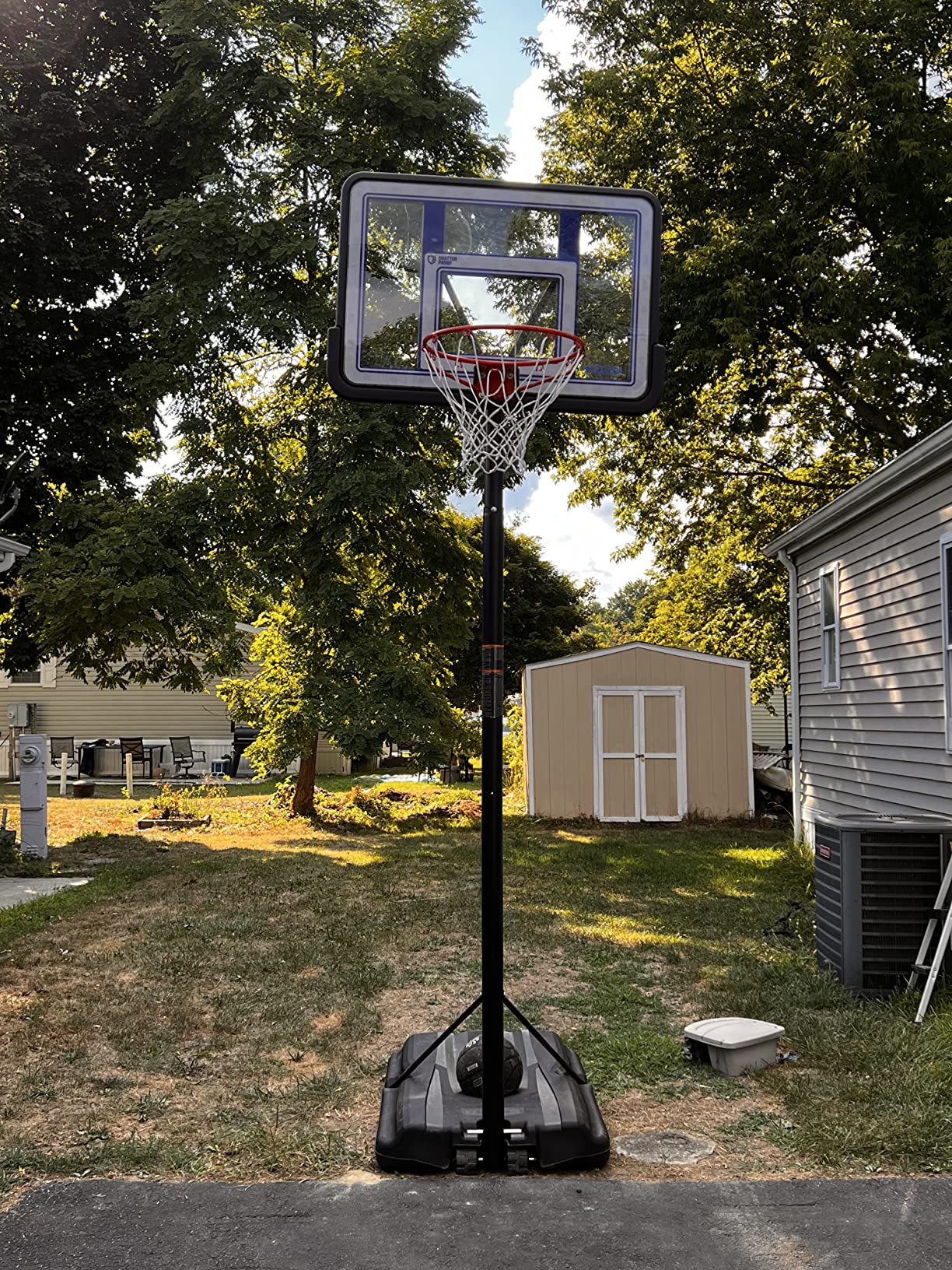 Lifetime Pro Court Height Adjustable Portable Basketball System