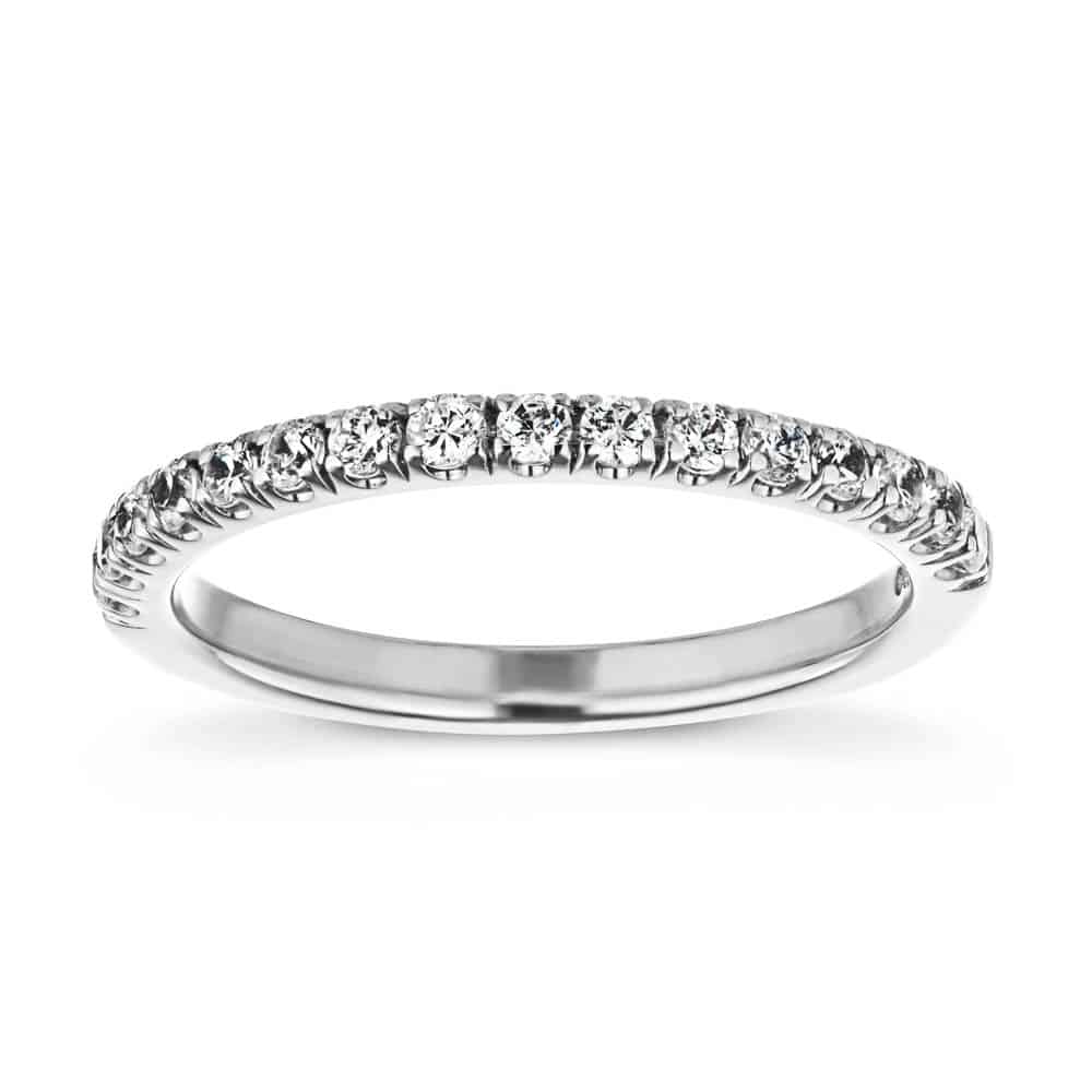 Sofia 1/3 ctw Round Lab Grown Diamond Pave Wedding Band