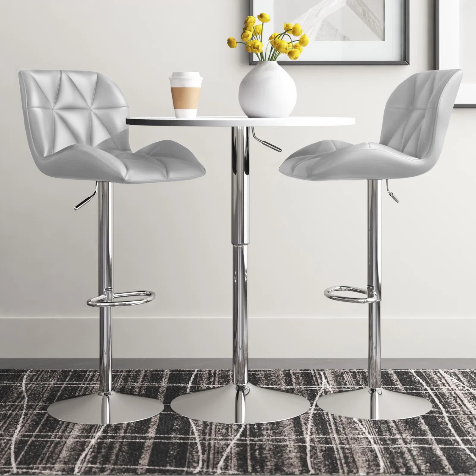 Stewartsville 2 - Person Counter Height Dining Set