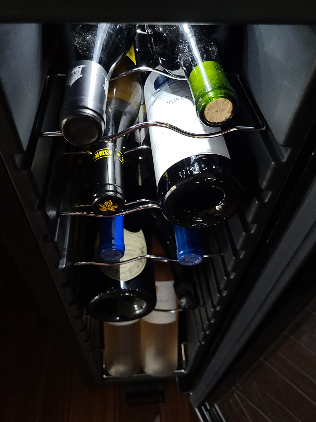 Ivation 12 Bottle Compressor Wine Cooler Refrigerator withLock