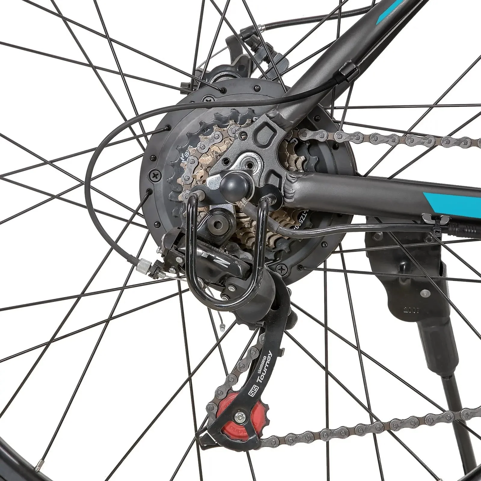 Hiland Rockshark Electric Mountain Bike, 350W, 36V 10.4Ah