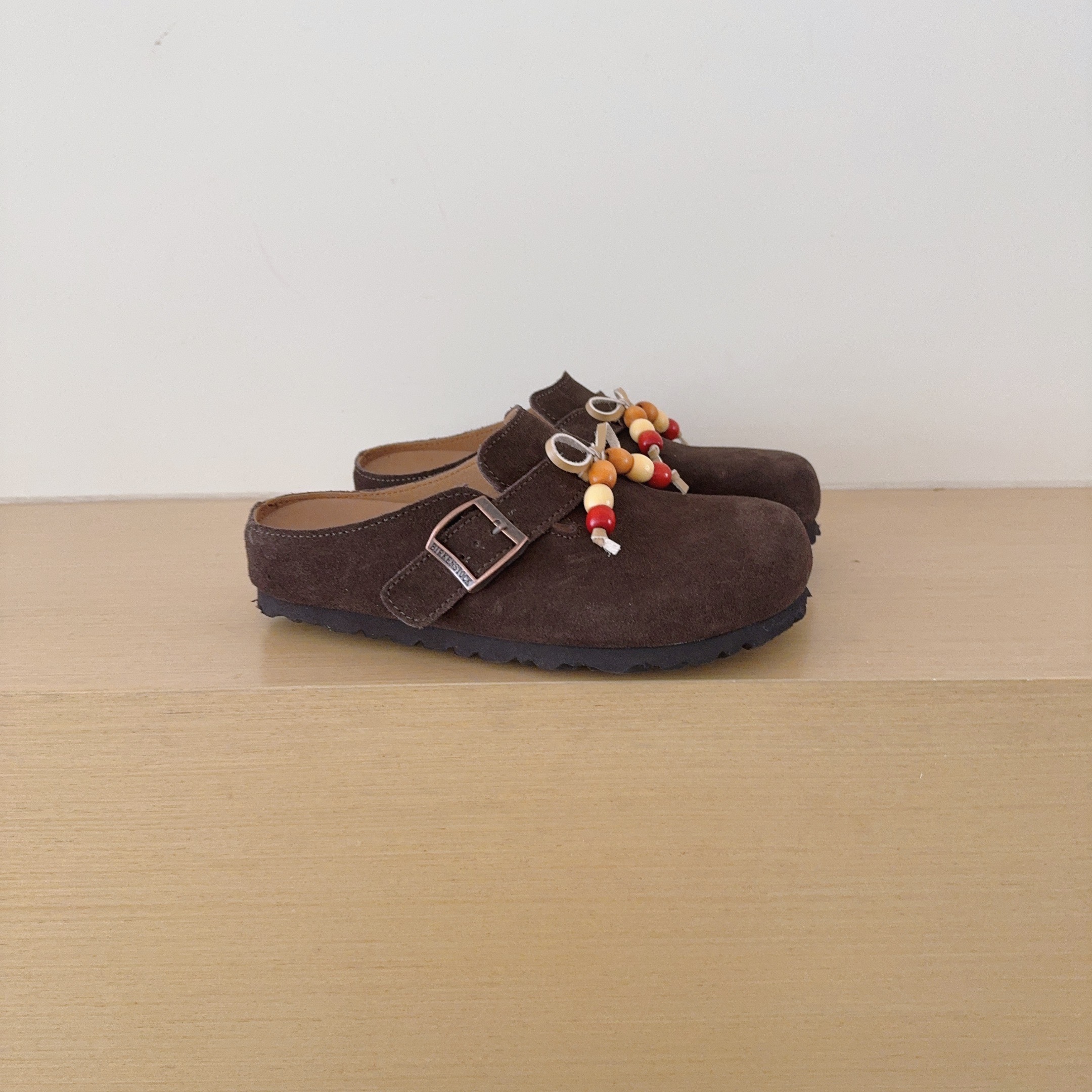 Beaded Birken-Style Clogs
