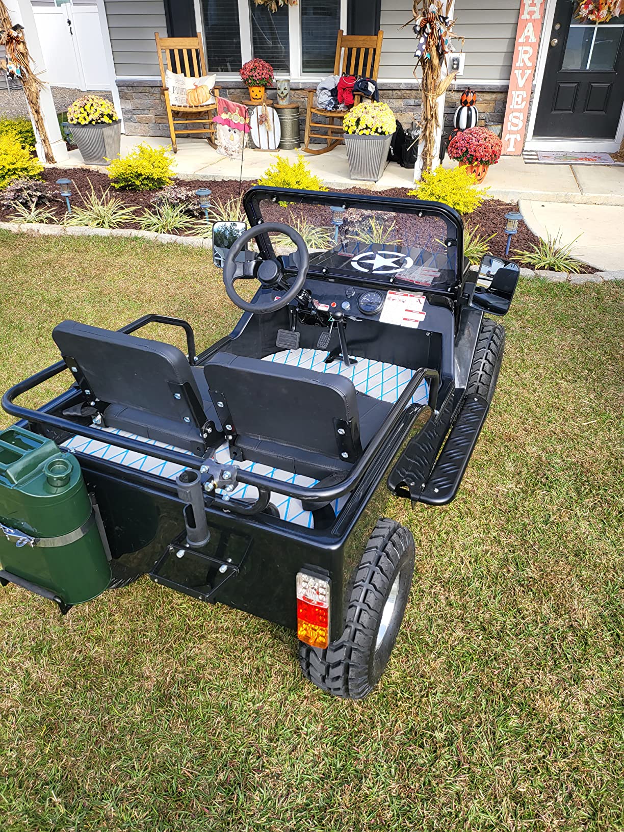 X-PRO 125cc Go Kart with 3-Speed Semi-Automatic Transmission