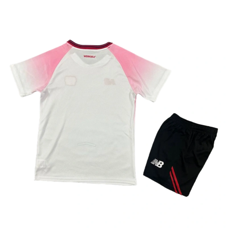 2025/26 Bayer 04 Leverkusen New Balance Away Soccer Jersey Kids CBKJ KS