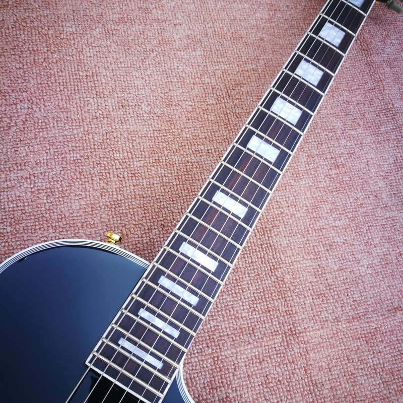 New Rosewood Fingerboard 6-String Black Single Pickup Electric Guitar