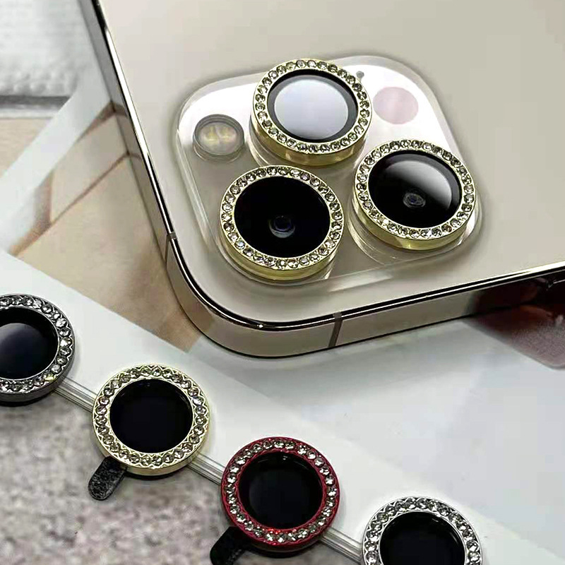 iPhone 17 Tempered Glass Glitter - back view