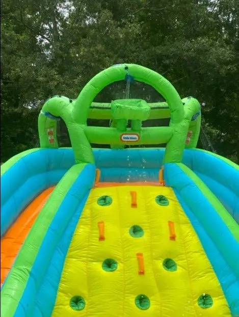 Mountain River Race Inflatable Slide Bouncer Multicolor