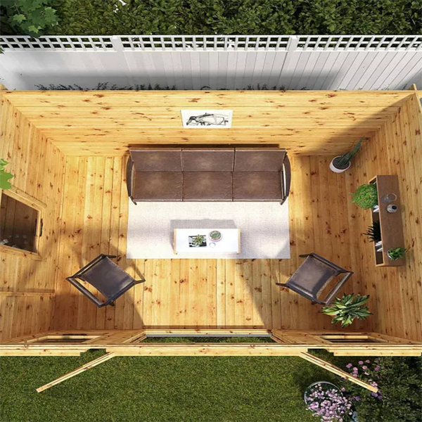 Mercia 4M x 3m Grizedale Log Cabin -- 19mm