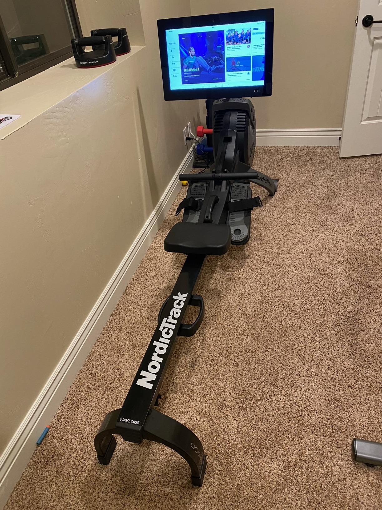 NordicTrack Smart Rower with 10” HD Touchscreen and 30-Day iFIT