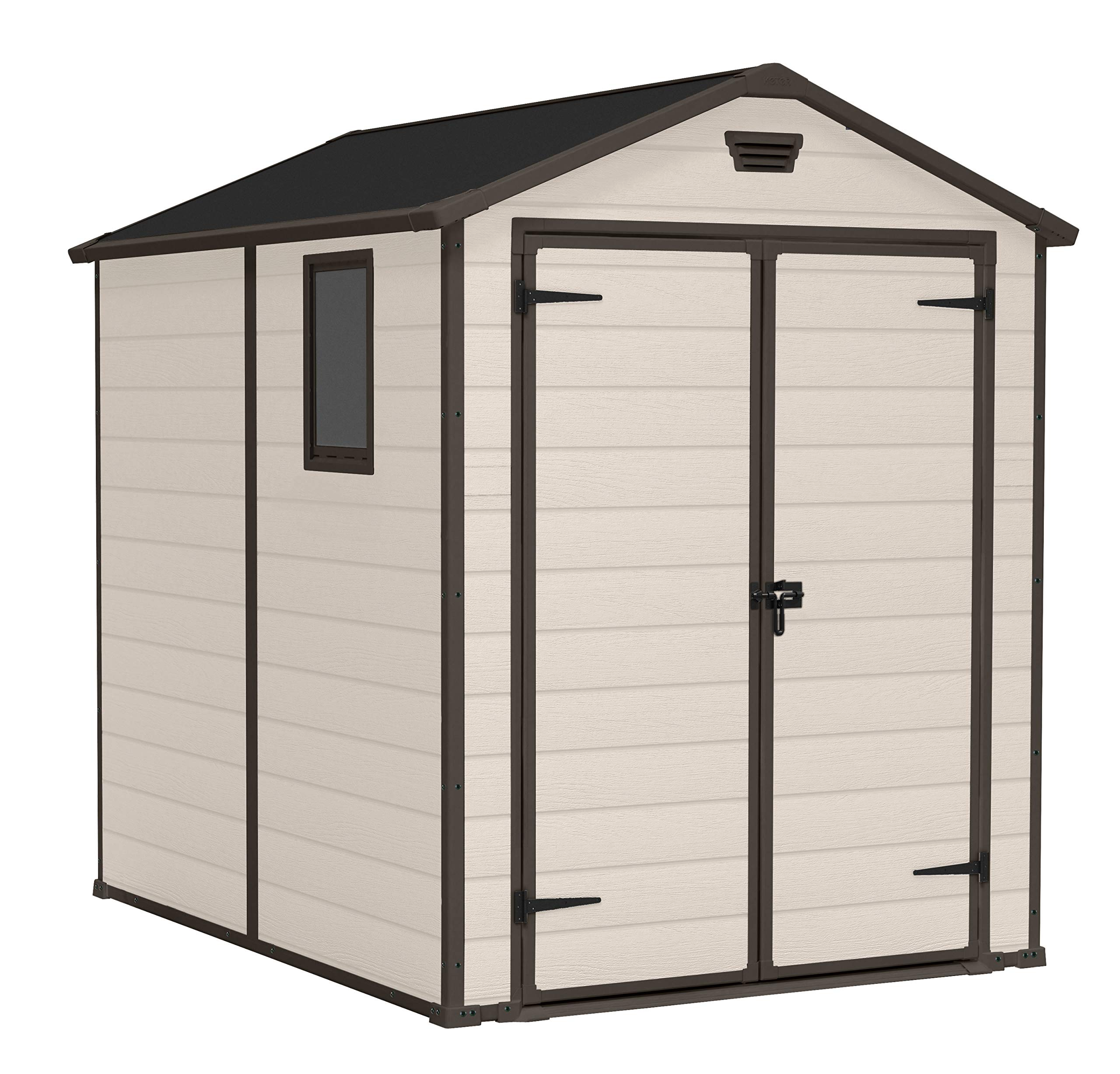 6x8 ft Keter Manor Garden Storage Shed