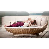 Outdoor rattan hammock round swing rattan chair bird's nest