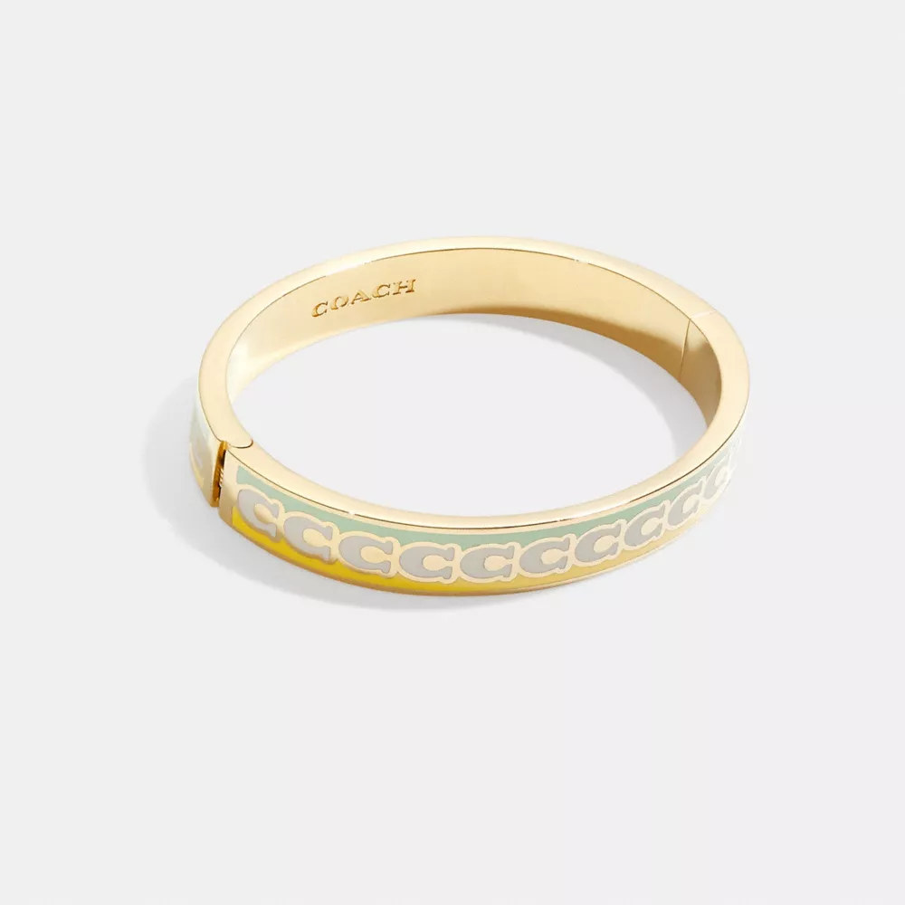 COAthtCH 10 Mm Signature Enamel Bangle