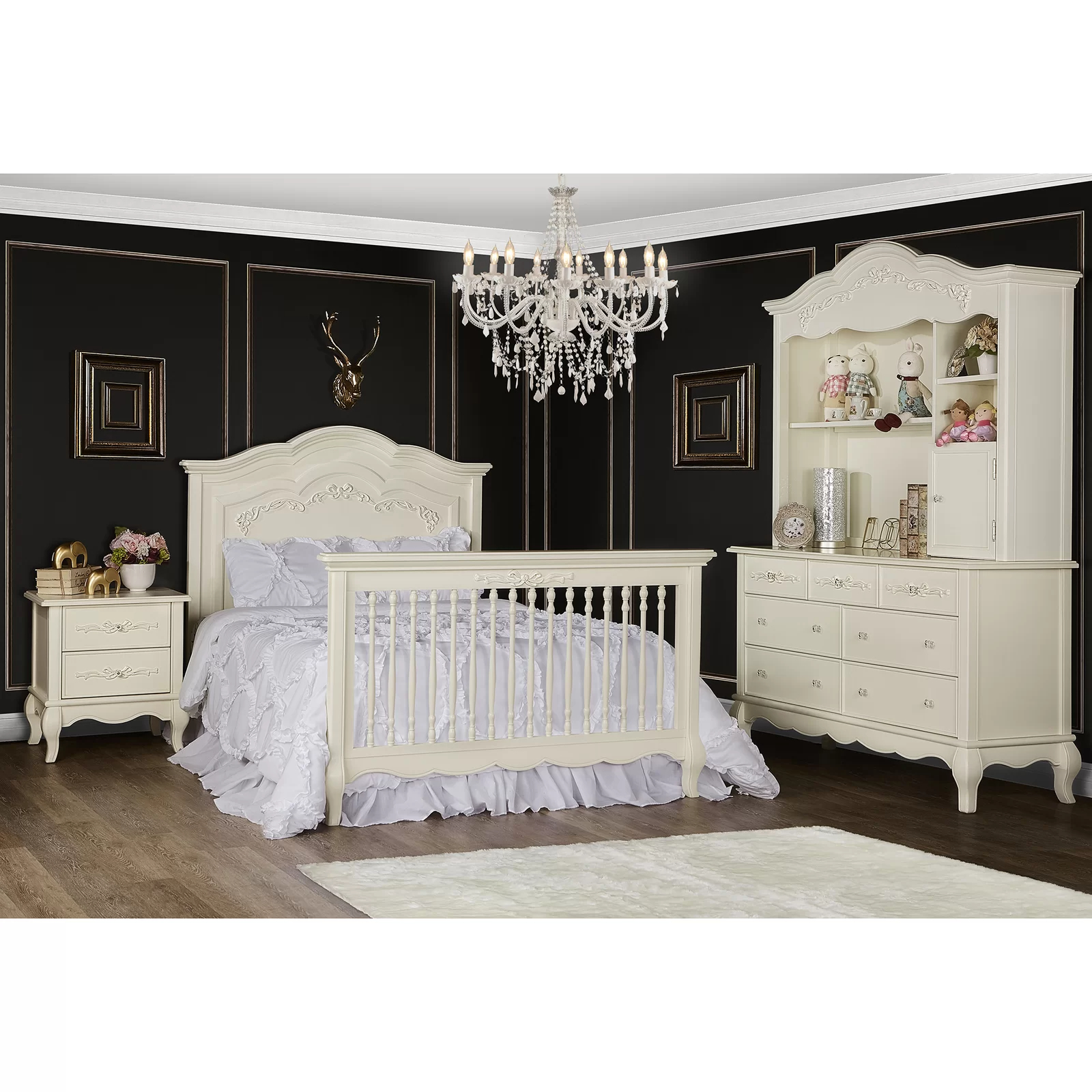 Aurora 5-in-1 Convertible Crib