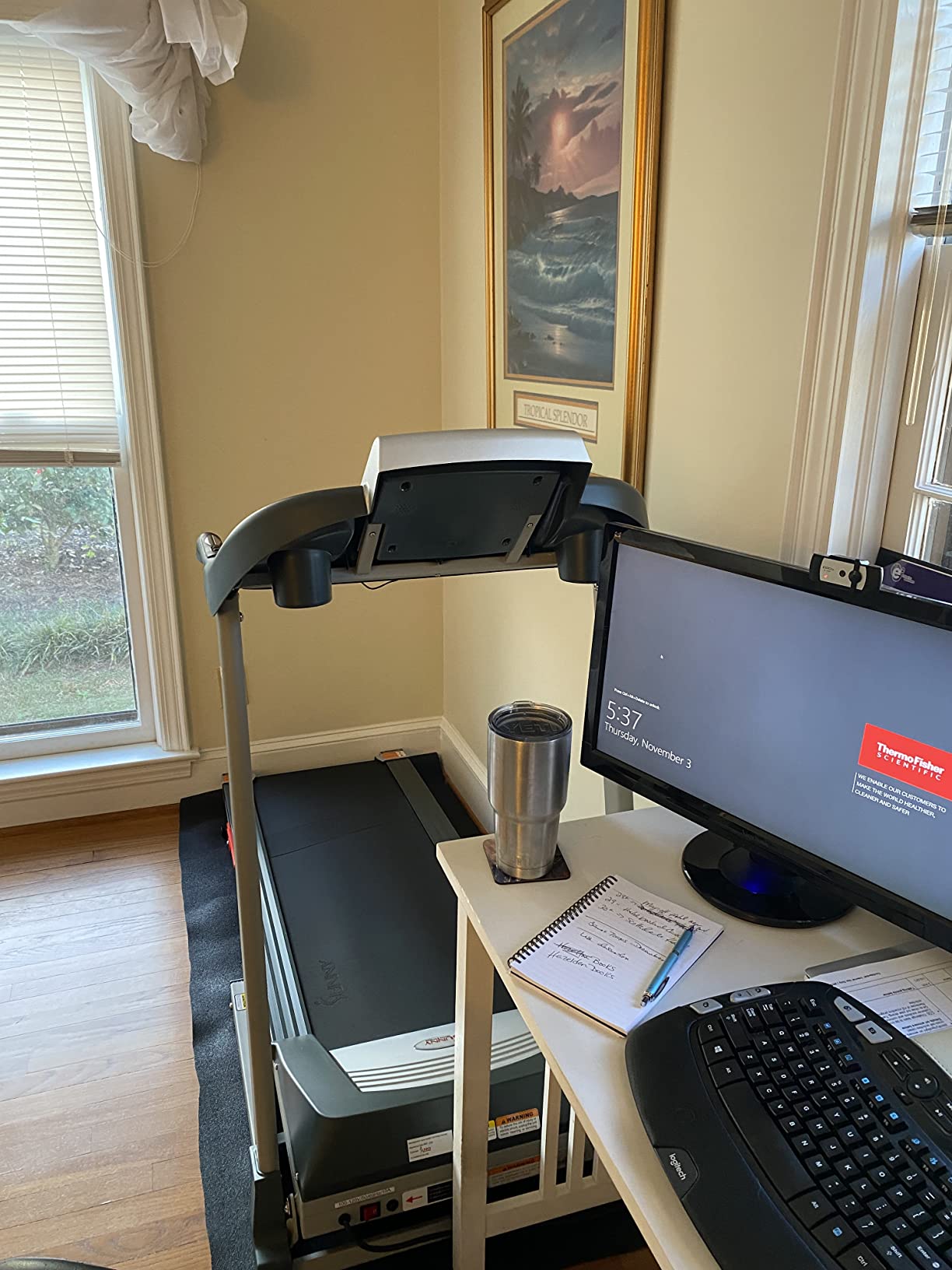 Folding Incline Treadmill with Optional Exclusive SunnyFit App