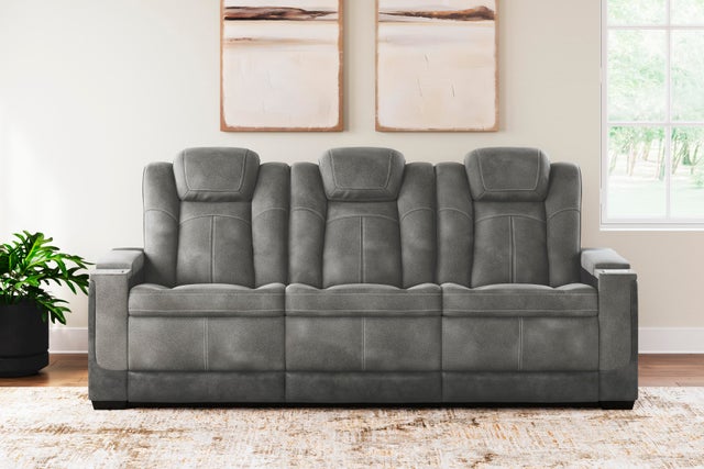 Next-Gen DuraPella Performance Fabric Dual Power Reclining Sofa