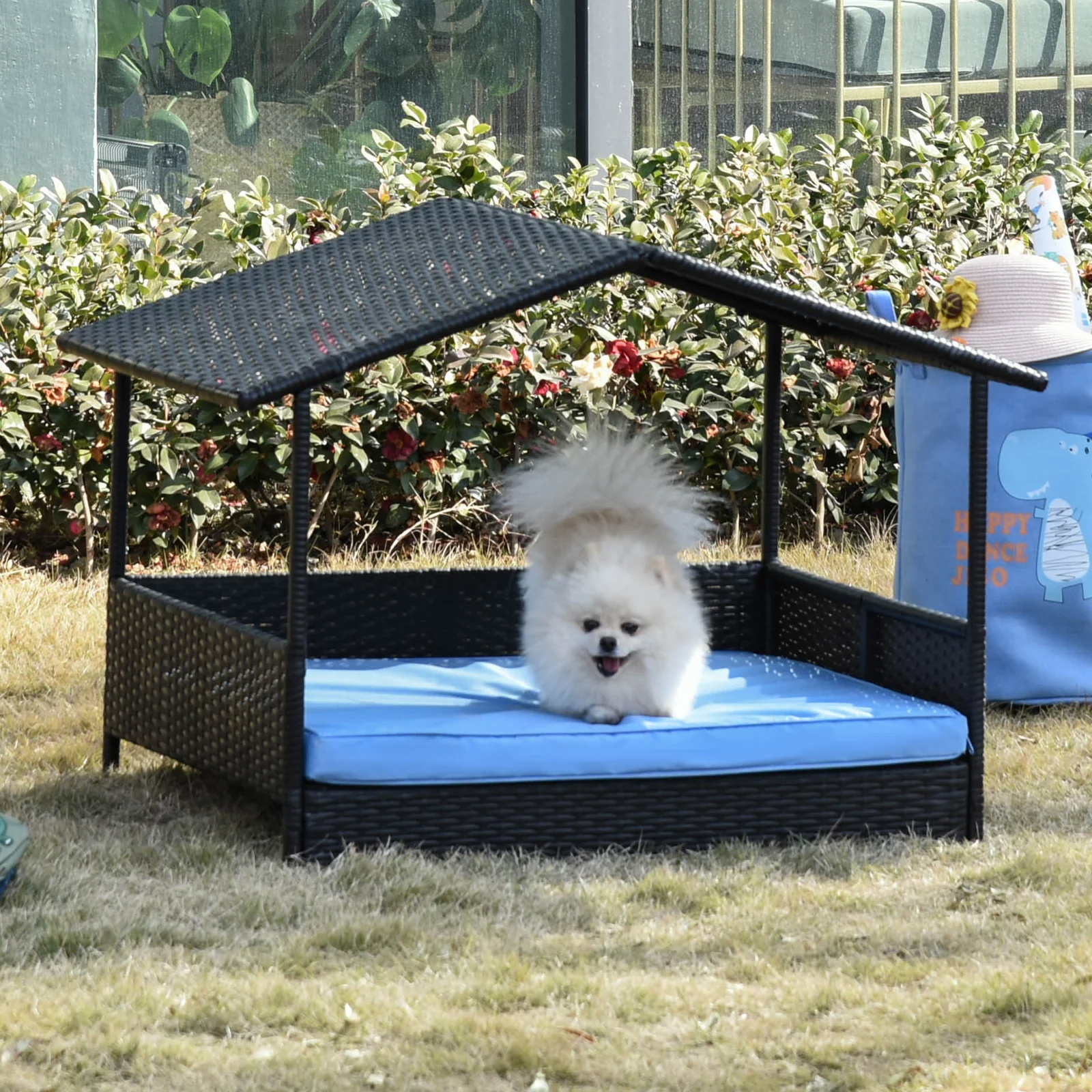 Lollis Wicker Cot Dog Bed