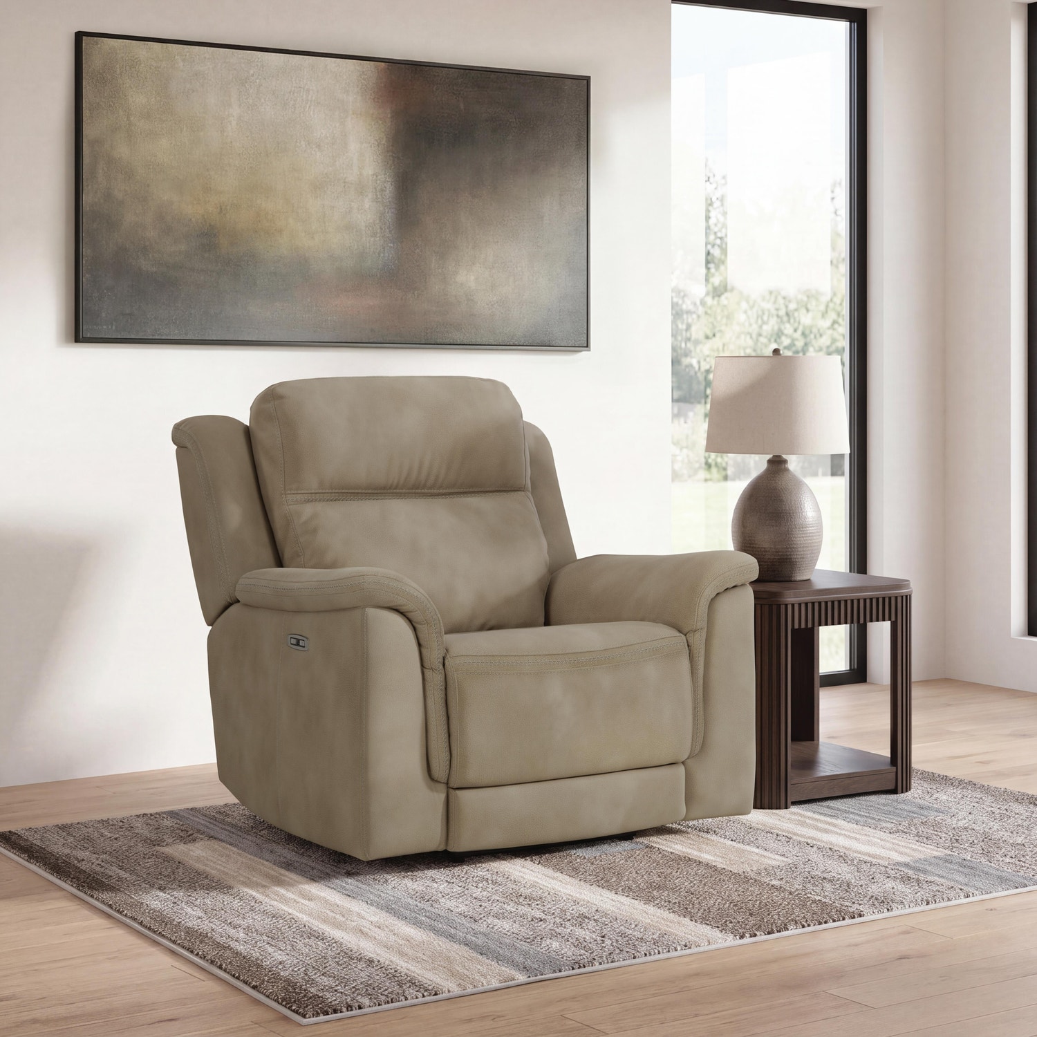 Next-Gen DuraPella Performance Fabric Dual Power Recliner