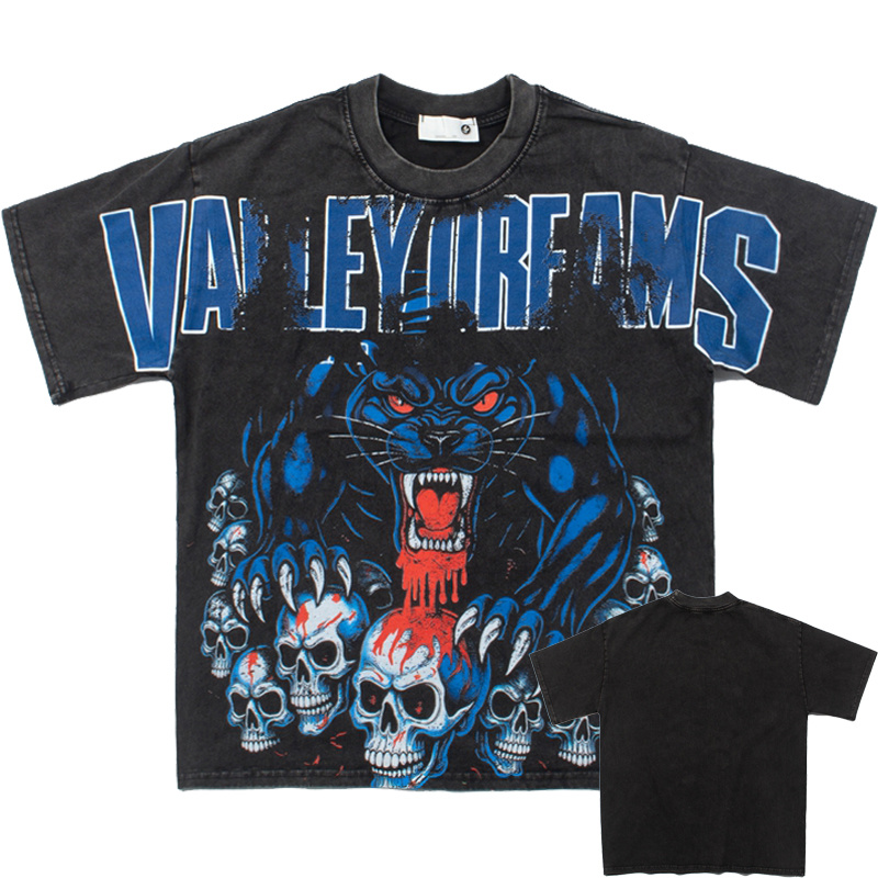 Vale Forever Valley Dreams Big Panther Tee Black