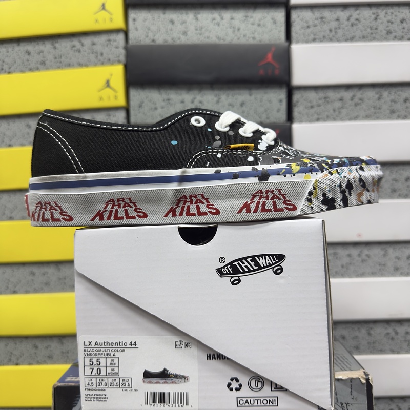 Vans Skool Black Tattoo Graphic
