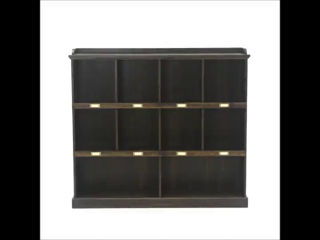 Rustic Super Wide 86 Inch 5 Tier Bookcase with 23 Shelves