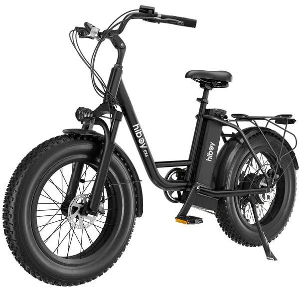 Hiboy 20in Fat Tire Electric Bike, 500W, 48V 15Ah, Black