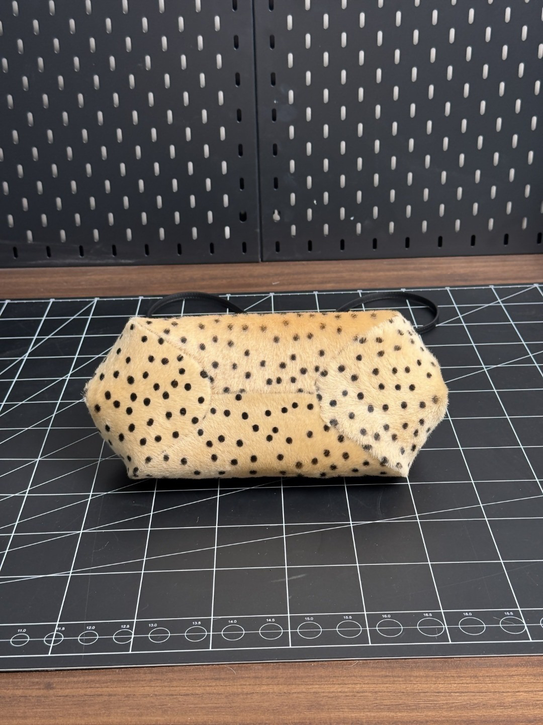 Chanel 26A Small Shopping Bag Dalmatian Print Pony Hair Shoulder Bag