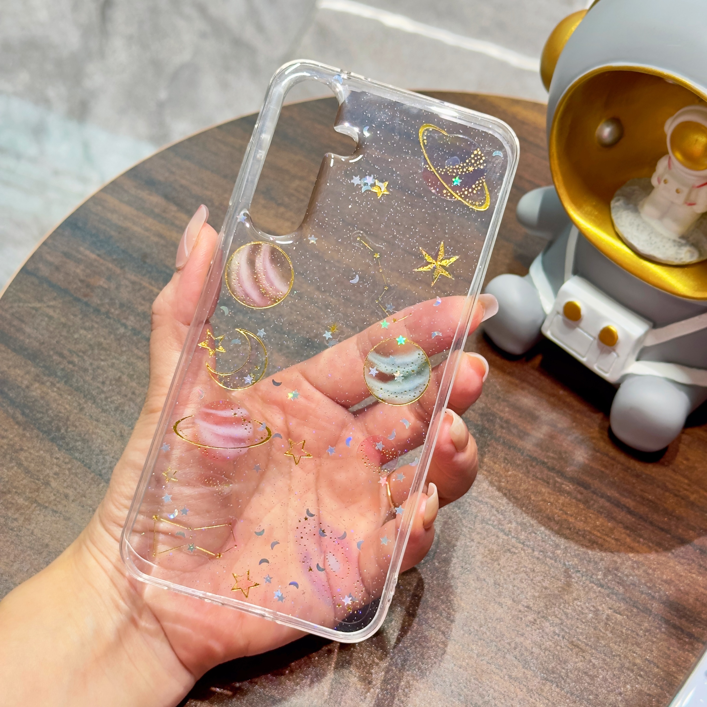 Galaxy S23 Ultra Protective Case Clear - back view