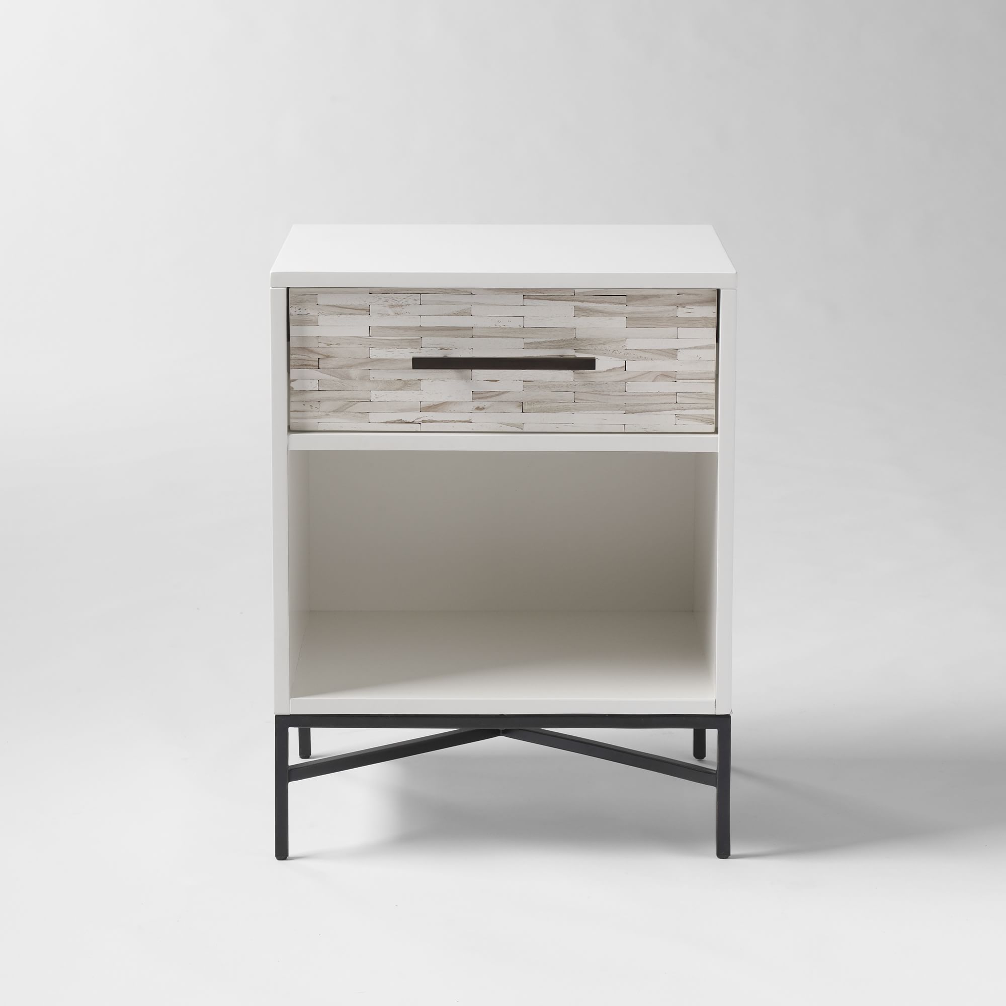 Wood Tiled Nightstand (20
