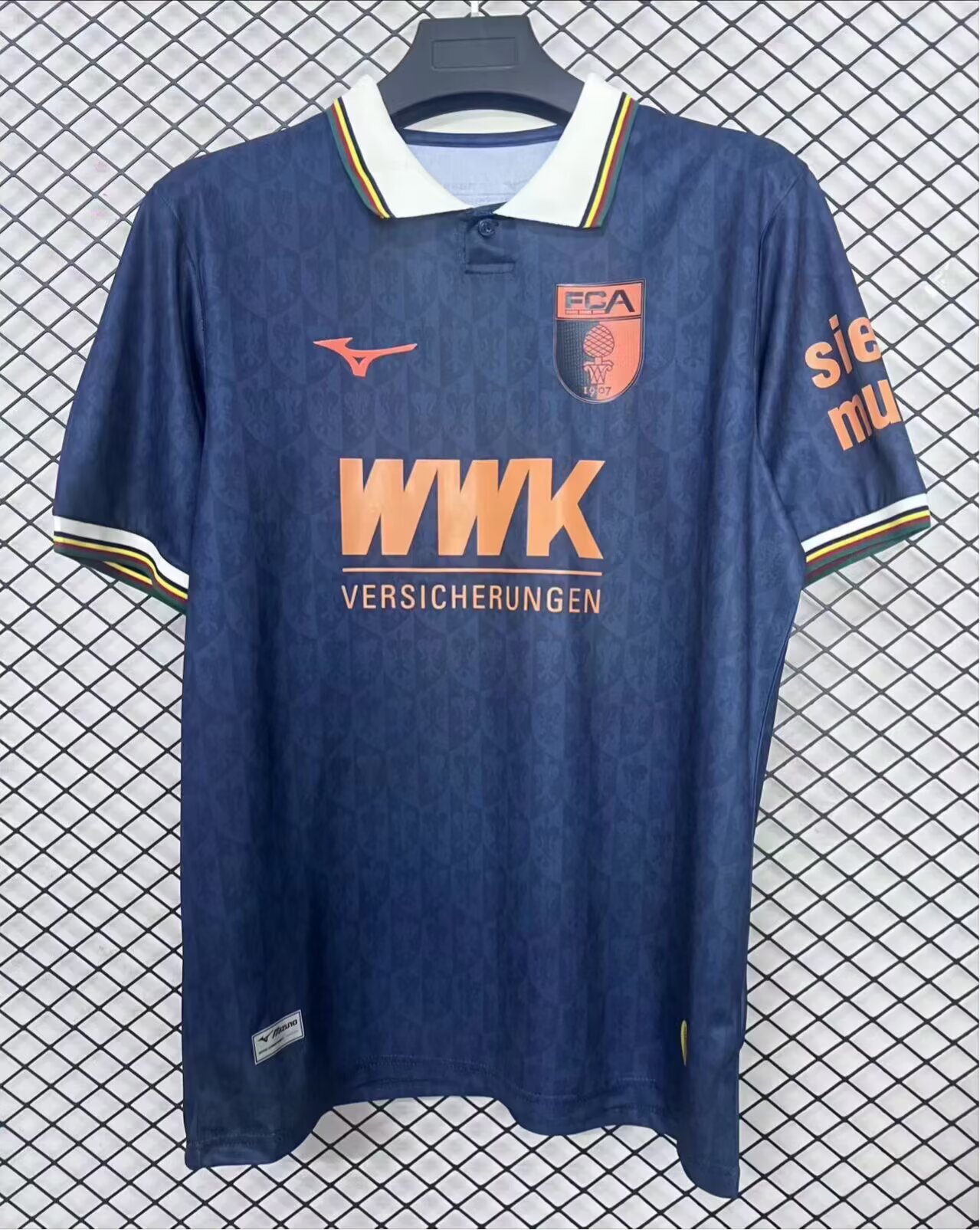 Augsburg FCA-Sondertrikot Fuggerstadt Dunkelblau S-4XL