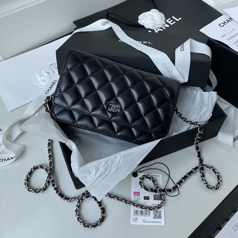 Chanel WOC Black Lambskin Bag