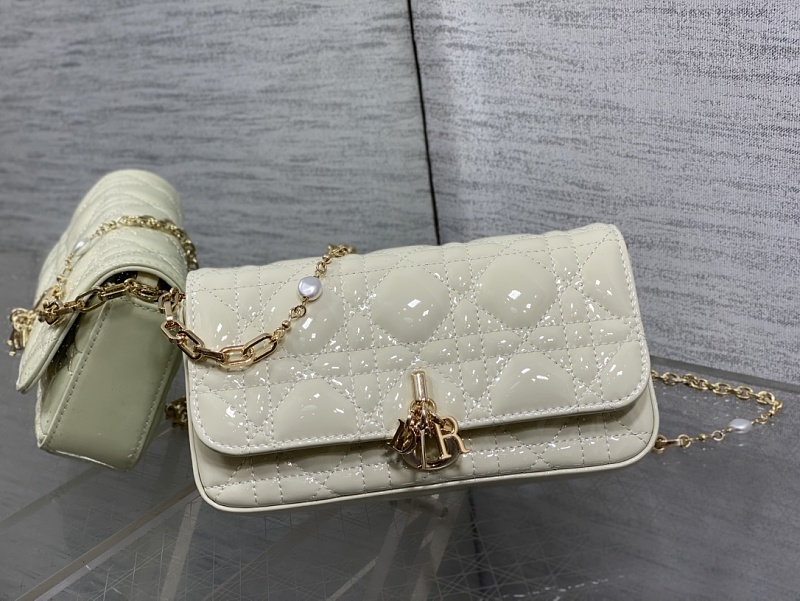 Dior Caro Cream Bag