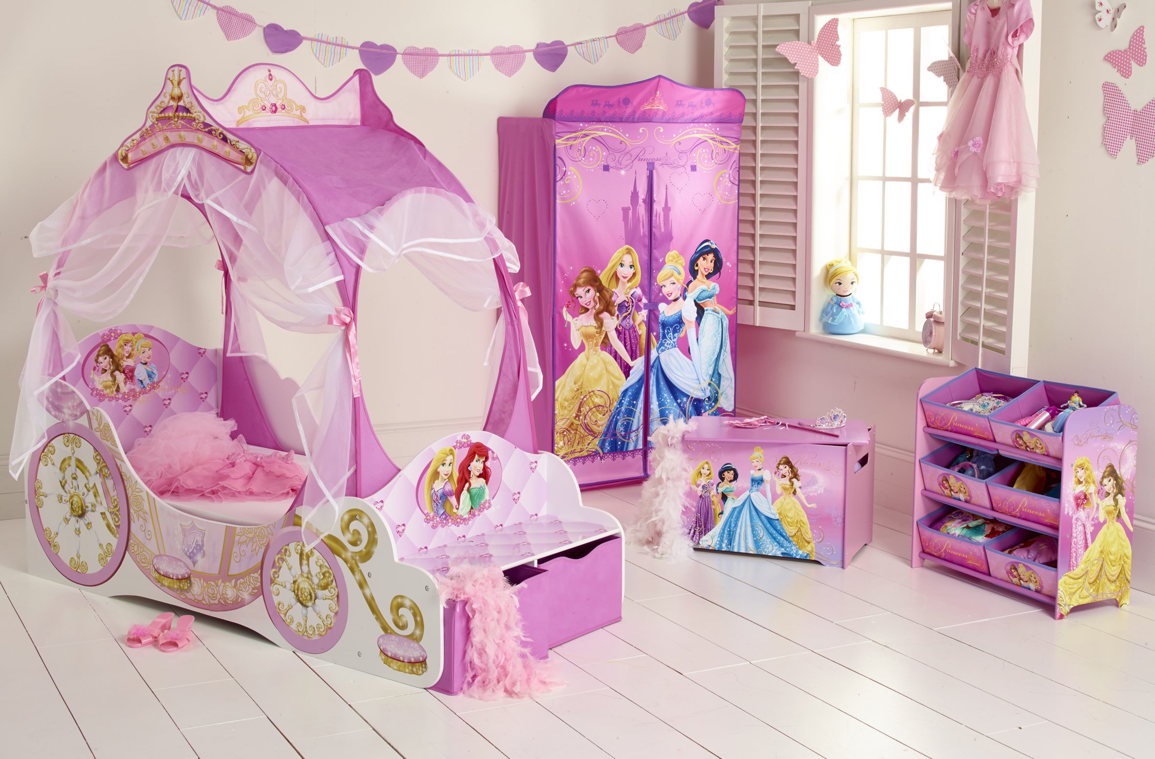 Princess Carriage Kids Toddler Bed by HelloHome