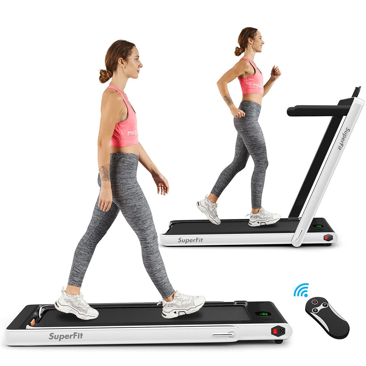 2 in 1 Folding Treadmill