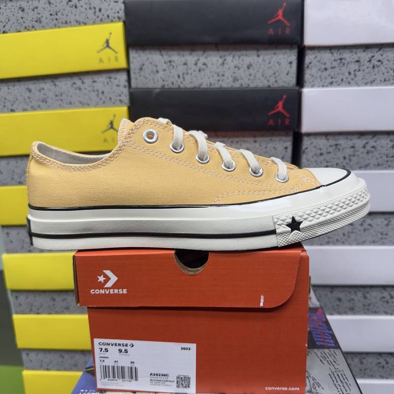 Converse Yellow Low Top