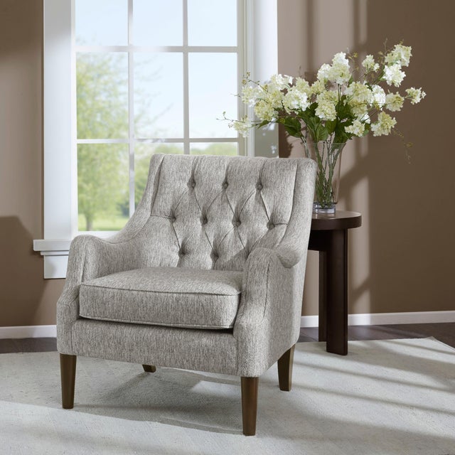 Madison Park Cassie Button Tufted Accent Chair