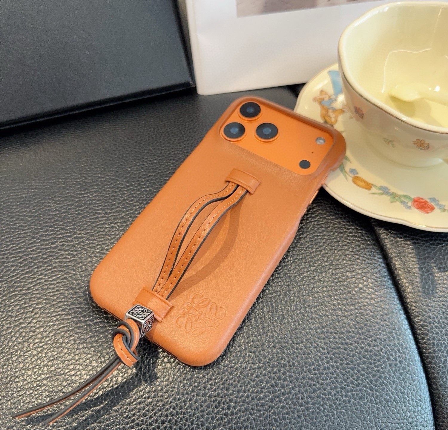 LOEWE Wrist Strap Phone Case