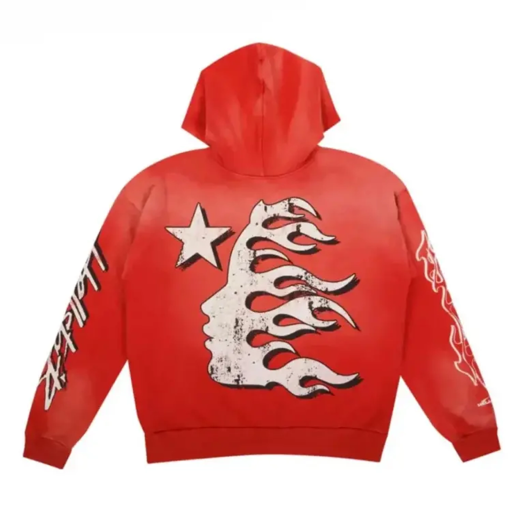 Hellstar Records Hoodie Red - ogsneaker