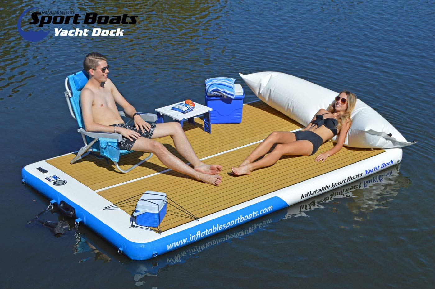 Inflatable Sport Boats Yacht Dock 10x6x6 inches Thick