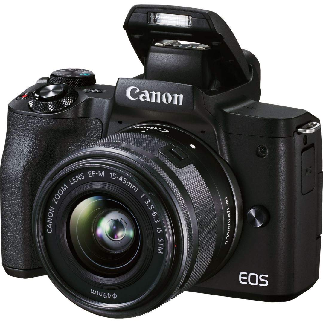Canon EOS M50 Mark II + EF-M 15-45mm is STM Kit White