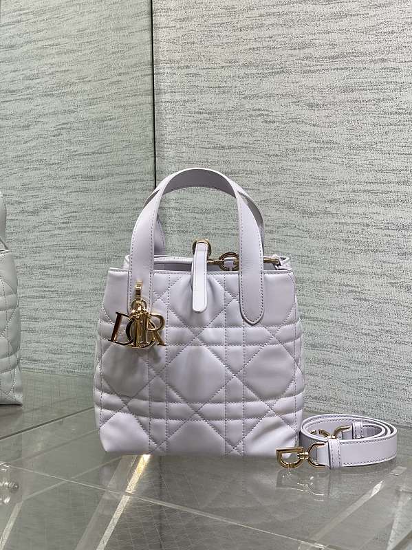 Lady Dior Mini Bag Lilac