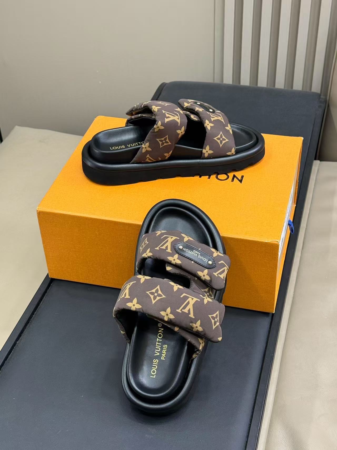 LV slippers