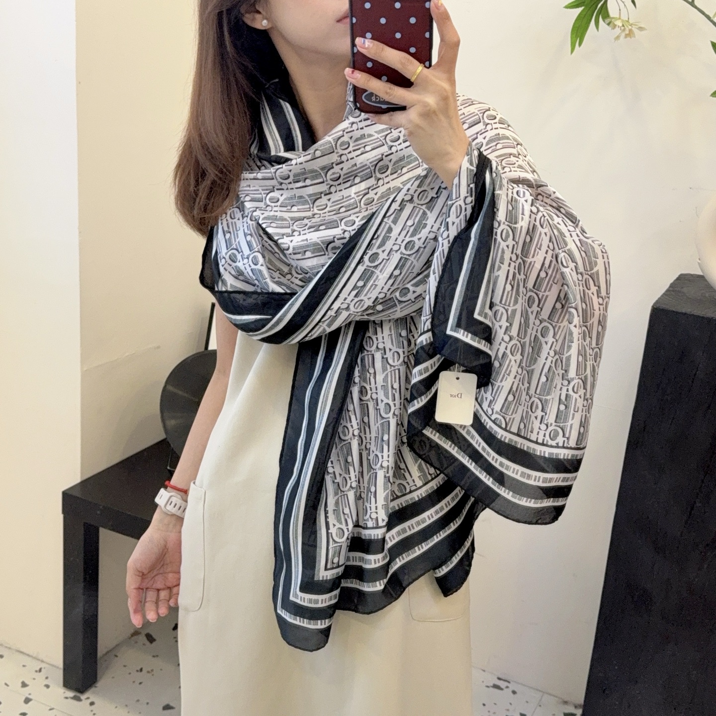 Dior Scarf Style 043