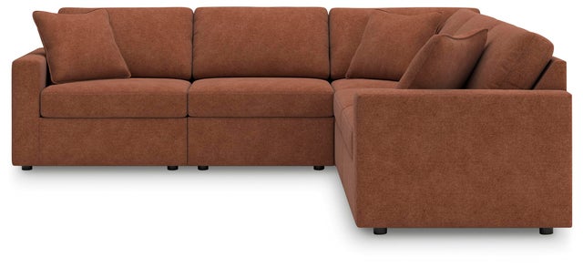 Modmax 5-Piece Next-Gen Nuvella™ Performance Fabric Modular Sectional