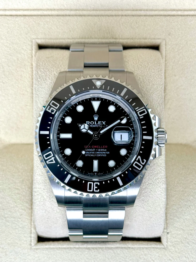 【Super Clone】Rolex Sea-Dweller 126600 43mm Black Dial Stainless Steel Mens Watch