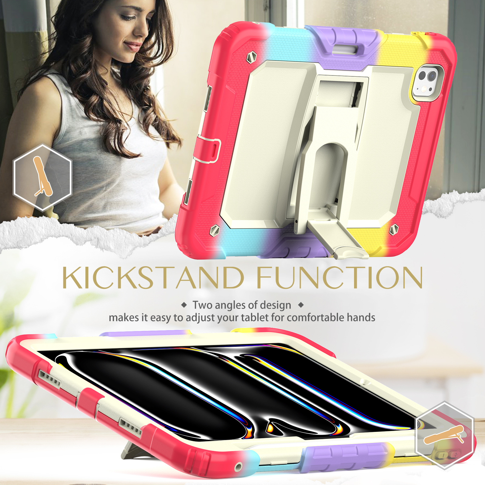 iPad Mini 5 Protective Case MagSafe - back view