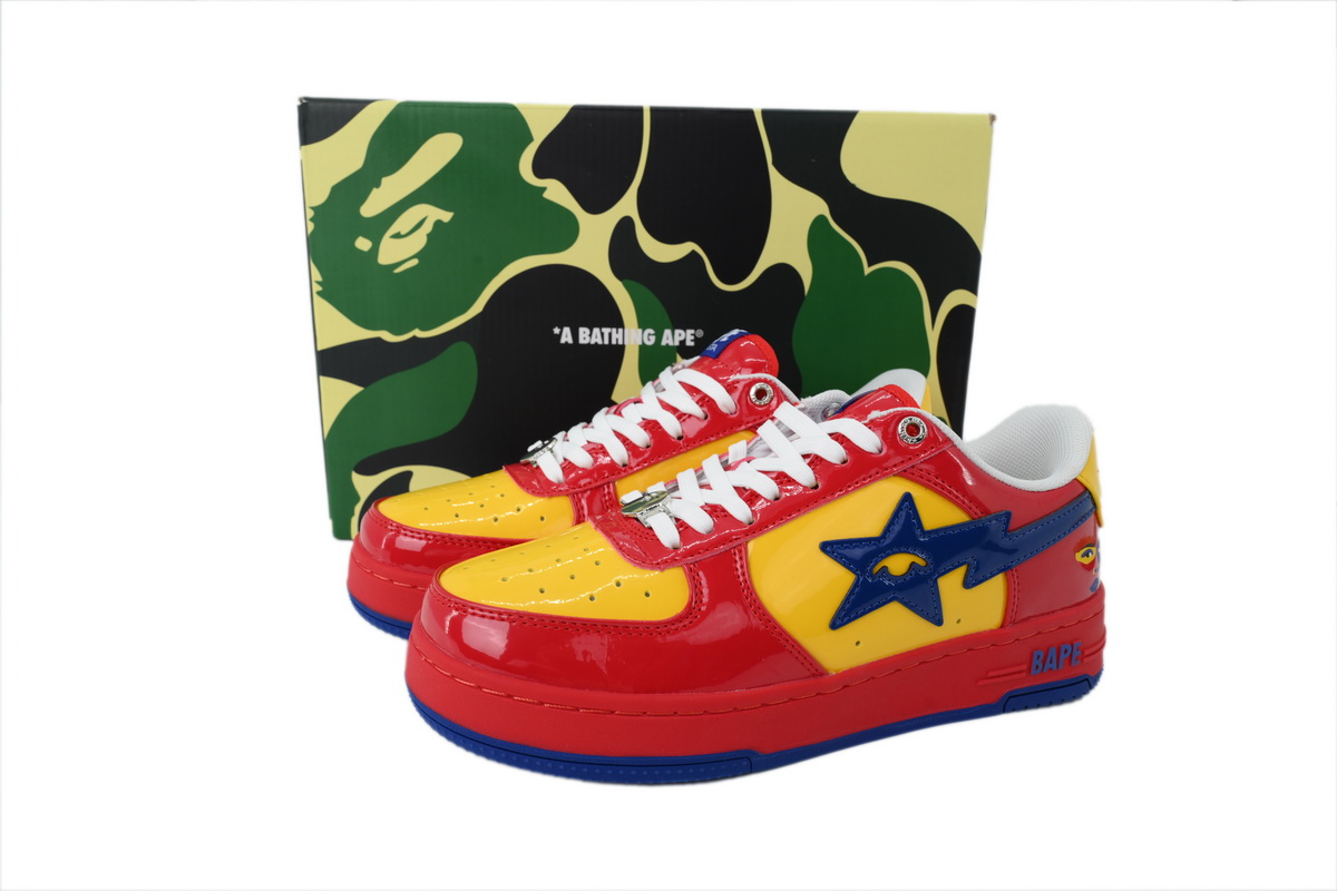 KidSuper × A BATHING APE BAPE STA ESP Red 1M23 191 933