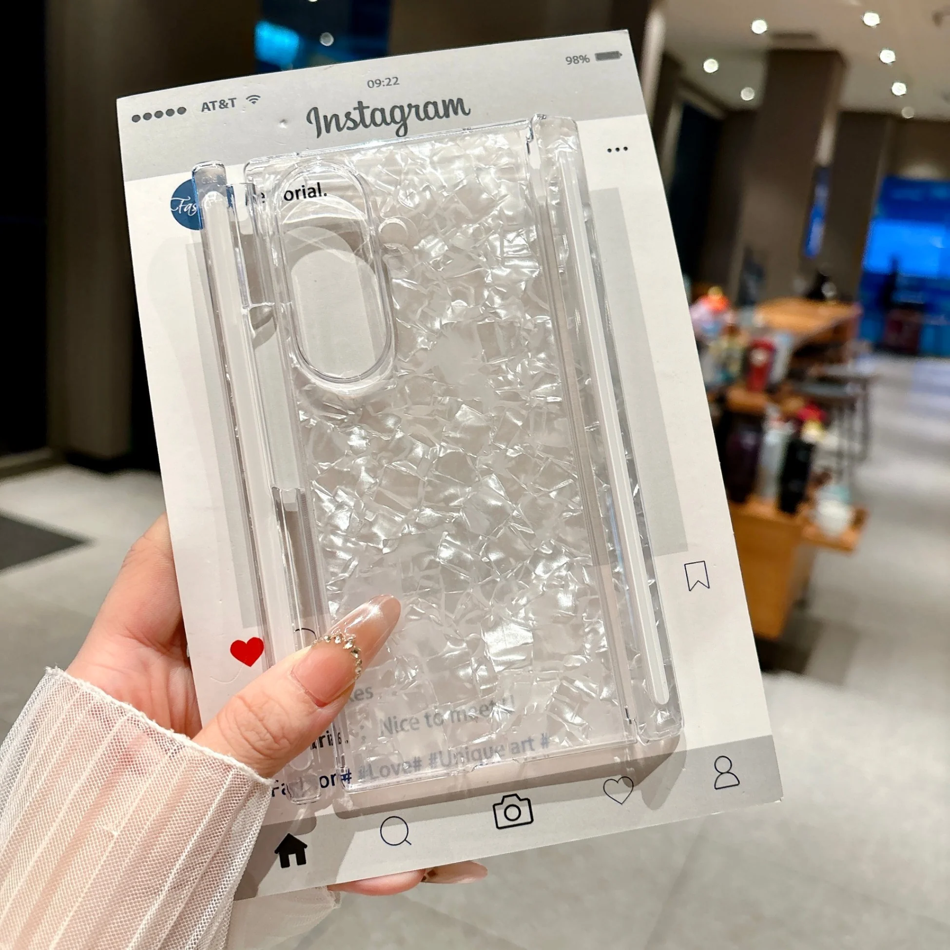 Phone Case Protective Case Shockproof - back view